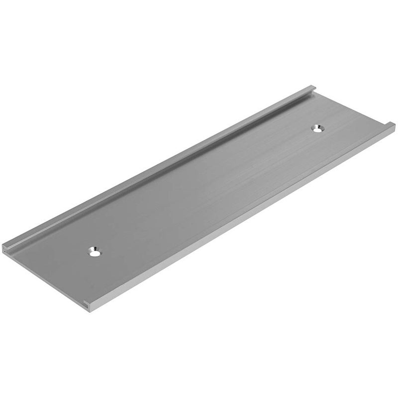 ExcelMark 2"x 8"Aluminum Wall Mounted Name Plate Holder - Office Business Door Sign Holder - Wall or Door - Silver - Image 3